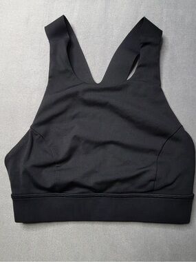lululemon athletica Black High-Neck Sports Bra